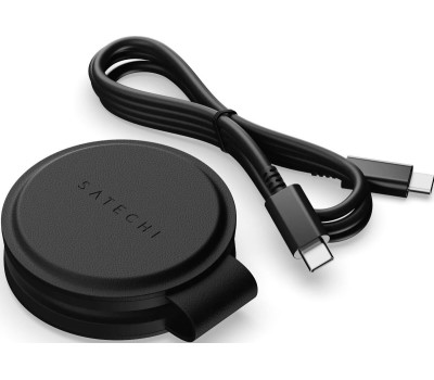 SATECHI Переносное зарядное устройство Qi2 OntheGo 2-in-1 Wireless Charger. Цвет: чёрный