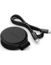 SATECHI Переносное зарядное устройство Qi2 OntheGo 2-in-1 Wireless Charger. Цвет: чёрный