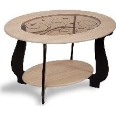 Стол журнальный БИТЕЛ СЖ-25 Дуб/Венге Р-4