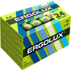 Элементы питания ERGOLUX (14212) LR6 Alkaline BP-24
