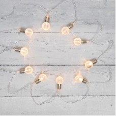 Гирлянда NEON-NIGHT (304-015) ГИРЛЯНДА ЛАМПОЧКИ 10 LED, 1.5 М, ПР-Й ПВХ, ТЕПЛЫЙ БЕЛЫЙ ,
