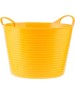 Ведро СИБРТЕХ Ведро гибкое сверхпрочное, 14 л, желтое, 67502