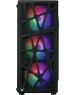 Корпус для ПК FORMULA Корпус MANA черный без БП ATX 6x120mm 2xUSB2.0 1xUSB3.0 audio bott PSU