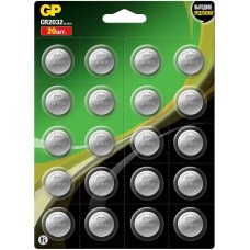 Литиевая батарейка GP (19234) CR2032-2CRU20 (CR2032)