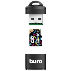 кресло BURO Картридер внешний BU-CR-200, черный