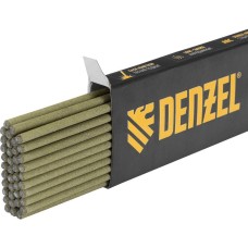Электроды DENZEL DER-46 Goldline, диам. 3 мм, 1 кг, рутил-целлюлозное покрытие 97500