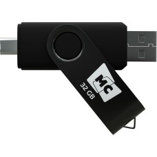 USB-накопитель MORE CHOICE (4620202559074) USB 32GB 2.0 Type-C МФ32а Black