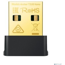 TP-LINK Archer T2UB Nano AC600 Ультракомпактный двухдиапазонный Wi-Fi USB-адаптер Bluetooth 4.2