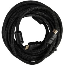 BURO Кабель аудио-видео HDMI (m)/HDMI (m) 5м. феррит.кольца позолоч.конт. черный (HDMI-V1.4-5MC)