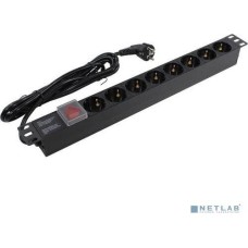Exegate EX280844RUS Блок розеток ExeGate ServerPro PDU-19H805 Al-8S-EU3-SW, 19