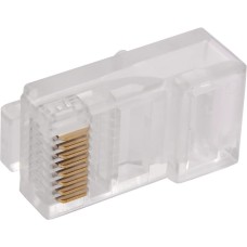 ITK Коннектор (CS3-1C5EU) UTP кат.5E RJ45 прозрачный (упак.:1шт)
