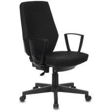 Кресло компьютерное БЮРОКРАТ Кресло CH-545, ткань, до 120кг, пружинно-винтовой, черный