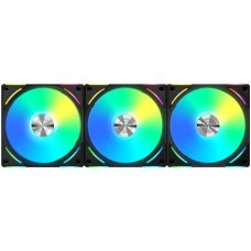 LIAN-LI Вентилятор для корпуса Uni Fan ALV2 120 V2 ARGB 120х120x28 черный 7-pin 28.7дБ (упак.:3шт) (G99.12ALV23B.00) Ret