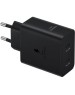 СЗУ SAMSUNG Сетевое зарядное устройство EP-T5020X, 2xUSB-C, USB-C, 50Вт, 3A, черный [ep-t5020xbegeu]