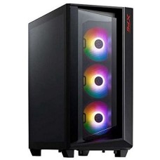 Корпус для ПК XPG Корпус CRUISER Black [CRUISERST-BKCWW] (Midi-Tower, черный, TG, 120mm ARGB fan*3)