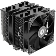 ID-COOLING Вентилятор SE-206-XT LGA20XX/1700/1200/115X/AM5/AM4 (8шт/кор, TDP 250W, PWM, черный, 6 тепл.трубок + медная база, 2 x FAN 120mm) RET