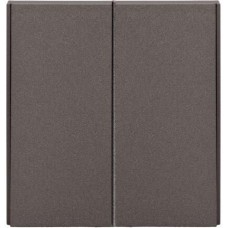 KRANZ Выключатель STRONG 2 кл 10А с/у графит