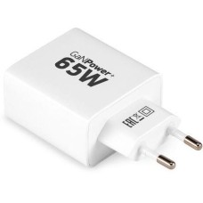 СЗУ DIGMA Сетевое зарядное устройство DPW6B, USB-A, 2xUSB-C, 65Вт, 3.25A, белый [dpw6b5gx12wh]
