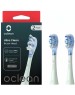 Комплект насадок OCLEAN Комплект насадок Ultra clean (2 шт), зеленый