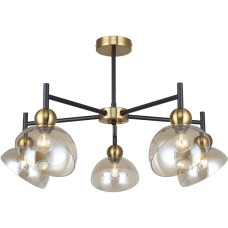 ESCADA Светильник на штанге 2109/5P E14*40W Black/Brass