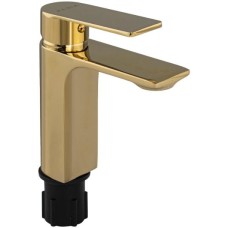 FABIA - Смеситель для раковины, шаровый, литой корпус, цвет ЗОЛОТО. 9841