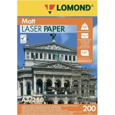 LOMOND Бумага Ultra DS Matt CLC 0300331 A3/200г/м2/250л./белый матовое/матовое для лазерной печати