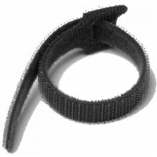 LANMASTER Хомут-липучка LAN-VCM310-BK 310x16мм (упак:20шт) нейлон/полиэтилен внутри помещений черный