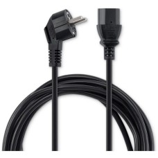 BURO Кабель BU-PCAB-5M-16A IEC C13 Евровилка угловой 5м