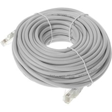 LANMASTER Патч-корд TWT-45-45-15-GY UTP RJ-45 вил.-вилка RJ-45 кат.5E 15м серый ПВХ (уп.:1шт)