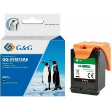 Картридж струйный G&G Картридж струйный GG-3YM75AE 653 черный (6мл) для HP DeskJet Plus Ink Advantage 6075/6475