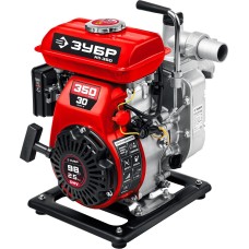 ЗУБР 350 л/мин, мотопомпа бензиновая (МП-350)