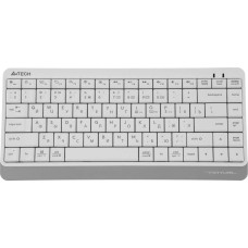 A4TECH Клавиатура FBK11 белый/серый USB беспроводная BT/Radio slim (FBK11 WHITE)