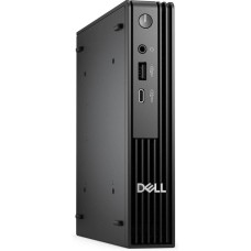 DELL Компьютер Pro Micro QCM1250 Intel Core i3 14100T, DDR5 8ГБ, 512ГБ SSD, Intel UHD Graphics 730, Windows 11 Pro, черный [dpm -3860]