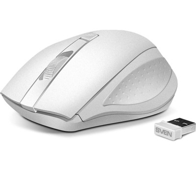Мышь беспроводная SVEN RX-325 WIRELESS USB белый