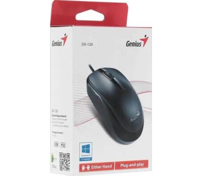 Мышь GENIUS (31010105100) DX-120 (USB) черный