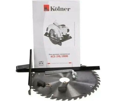 Дисковая пила KOLNER KCS 210/2000