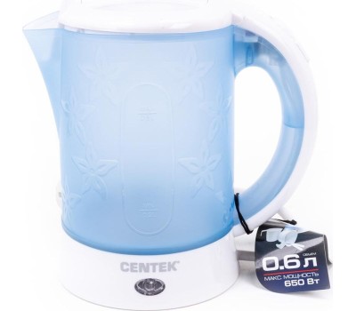 Чайник электрический CENTEK CT-0054 ДОРОЖНЫЙ синий