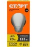 Лампа светодиодная СТАРТ (17285) LEDGLSE27 20W30 WS
