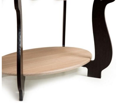 Стол журнальный БИТЕЛ СЖ-25 Дуб/Венге Р-4