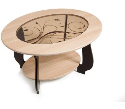 Стол журнальный БИТЕЛ СЖ-25 Дуб/Венге Р-4