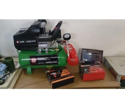 Компрессор КАЛИБР КМК-1600/24У 1600Вт, 24л