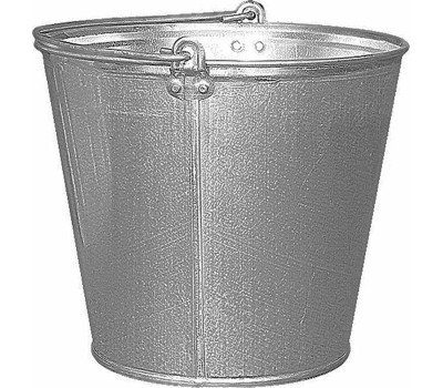Ведра, тазы оцинкованные СИБРТЕХ Ведро,15 л, оцинкованное, Россия 67592