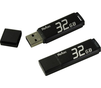 флешка NETAC 32GB NT03U351N-032G-30BK