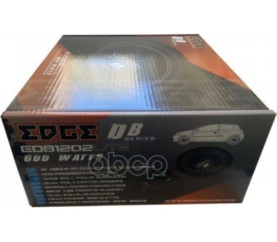 Автосабвуфер EDGE EDB12D2LITE-E0