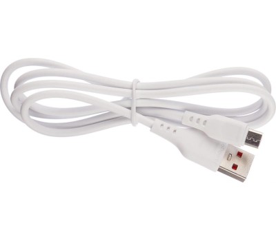 Дата-кабель GOPOWER (00-00018563) GP01M USB (m)-microUSB (m) 1.0м 2.4A белый