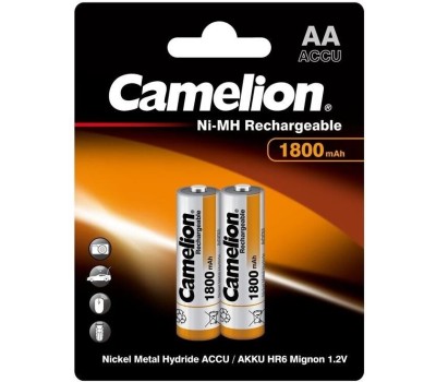 Элементы питания CAMELION (3001) AA-1800MAH NI-MH BL-2