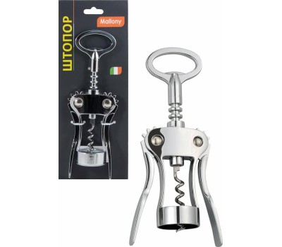 Штопор MALLONY Штопор SEMPLICE, сплав цинка хромированный (984038)