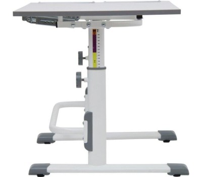 Парта POLINI Растущая парта-трансформер Polini kids Simple М1 75х55 см, белый-синий (1кор)