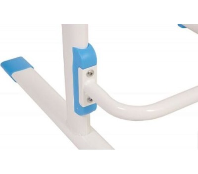 Парта POLINI Растущая парта-трансформер Polini kids Simple М1 75х55 см, белый-синий (1кор)