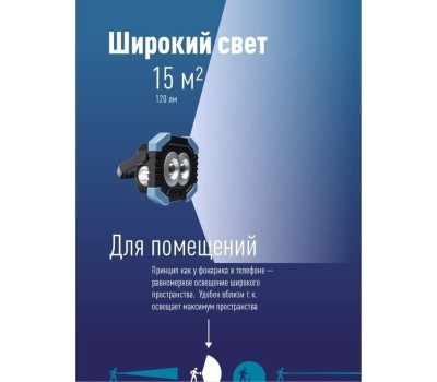 Фонарь КОСМОС KOS702B